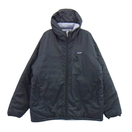 patagonia パタゴニア 83973F7 MICRO PUFF HOODRD JKT マイクロパフ フーディッド ジャケット ブラック系 L【中古】