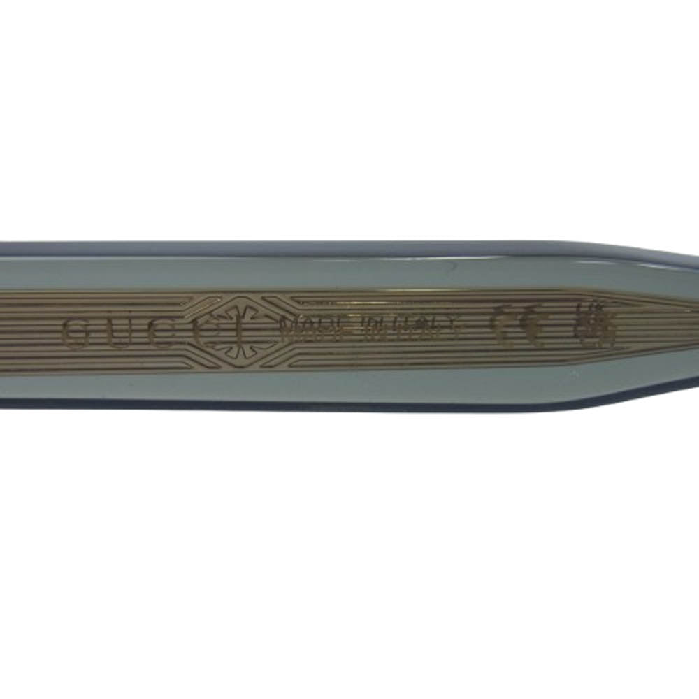 GUCCI グッチ GG1470OJ ウェリントン型 アイウェア サングラス メガネ 眼鏡【中古】