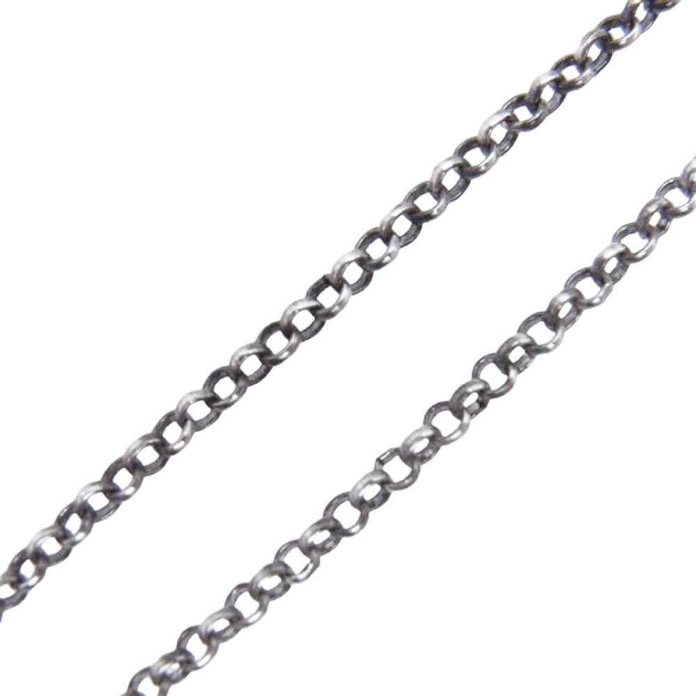 CHROME HEARTS クロムハーツ（原本無） NECKCHAIN R18 ロールチェーンネックレス 18inch シルバー系【中古】