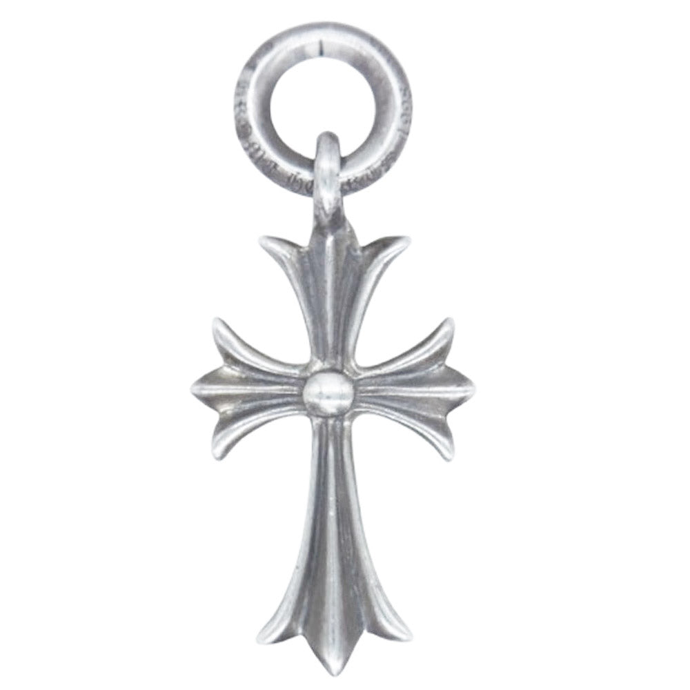 CHROME HEARTS クロムハーツ（原本無） ユナイテッドアローズ購入レシート付属 TINY CH CROSS タイニー CH クロス チャーム ペンダント トップ シルバー系【中古】