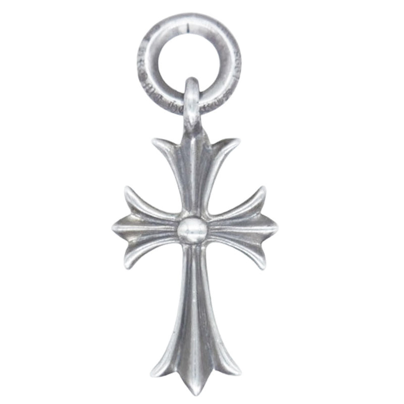 CHROME HEARTS クロムハーツ（原本無） ユナイテッドアローズ購入レシート付属 TINY CH CROSS タイニー CH クロス チャーム ペンダント トップ シルバー系【中古】
