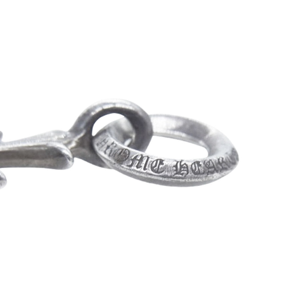 CHROME HEARTS クロムハーツ（原本無） ユナイテッドアローズ購入レシート付属 TINY CH CROSS タイニー CH クロス チャーム ペンダント トップ シルバー系【中古】