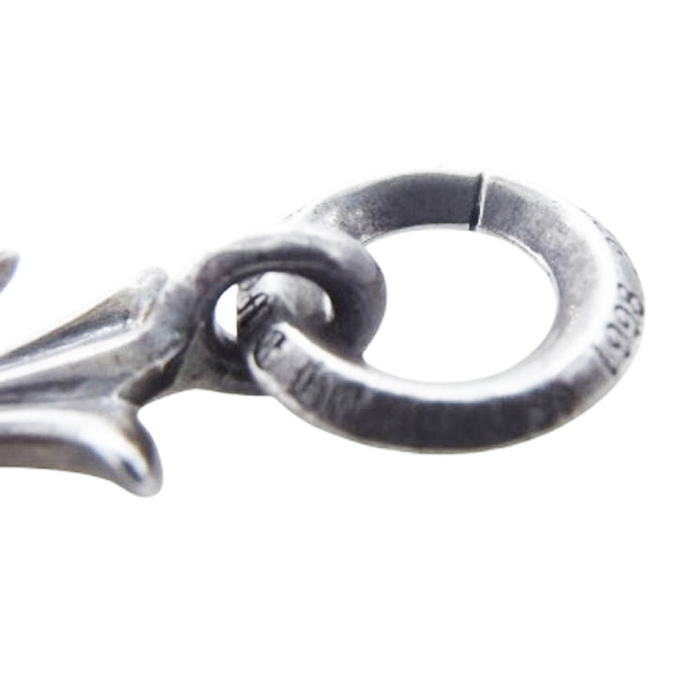 CHROME HEARTS クロムハーツ（原本無） ユナイテッドアローズ購入レシート付属 TINY CH CROSS タイニー CH クロス チャーム ペンダント トップ シルバー系【中古】