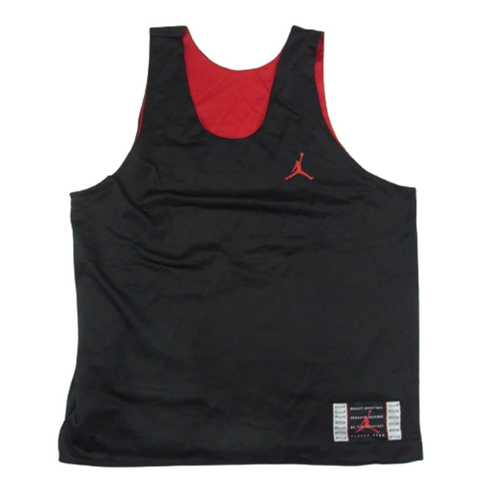 NIKE ナイキ 90s MICHAEL JORDAN マイケル ジョーダン リバーシブル タンクトップ レッド系 ブラック系 L【中古】