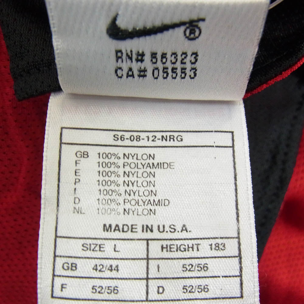 NIKE ナイキ 90s MICHAEL JORDAN マイケル ジョーダン リバーシブル タンクトップ レッド系 ブラック系 L【中古】