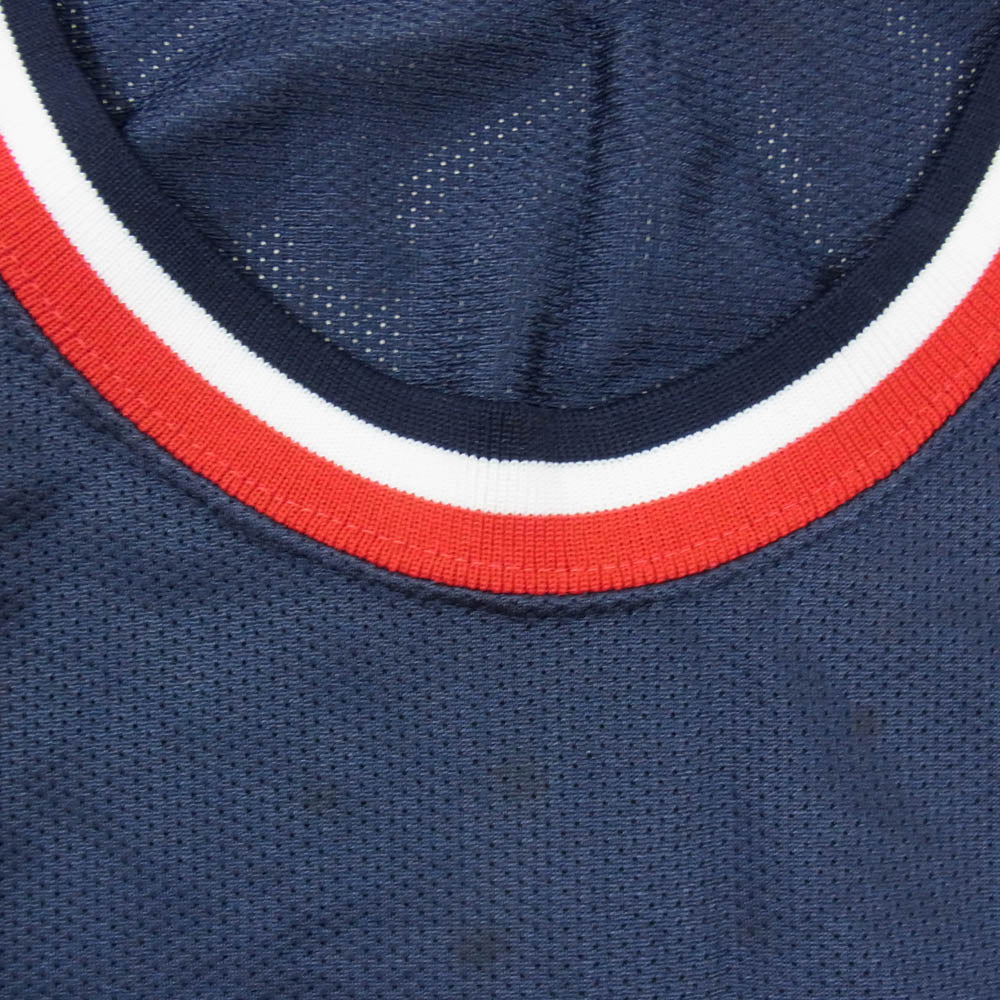 Champion チャンピオン 90s USA製 アメリカ代表 ドリームチーム ゲーム シャツ ネイビー系 44【中古】