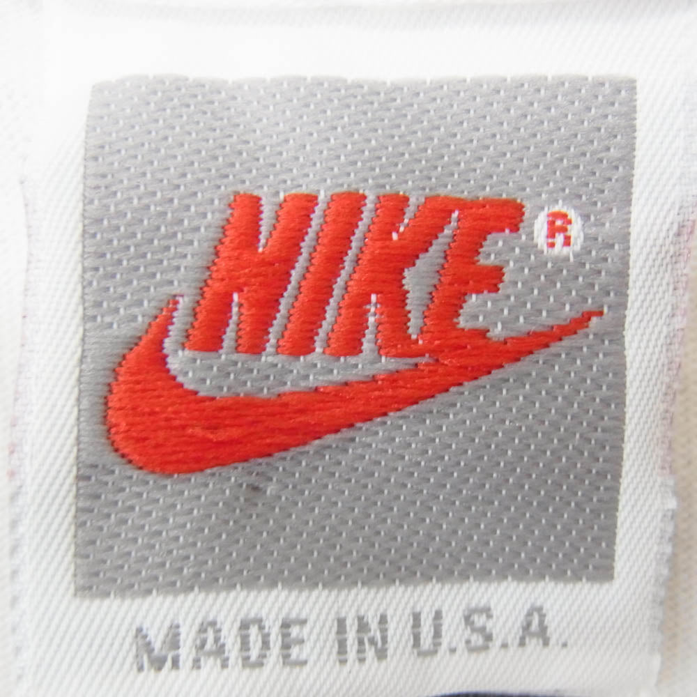 NIKE ナイキ ヴィンテージ 90s USA製 銀タグ jordan restaurant ジョーダン Tシャツ 白系 ホワイト系 L【中古】