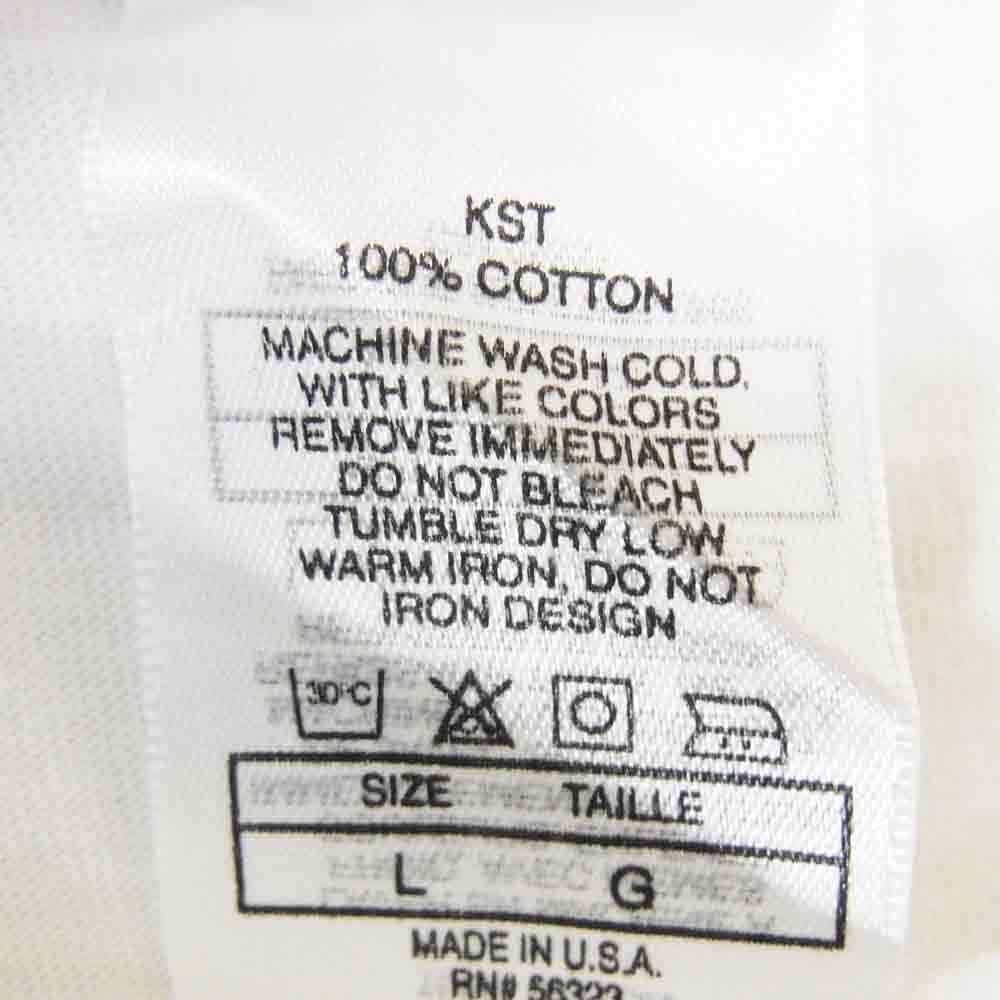 NIKE ナイキ ヴィンテージ 90s USA製 銀タグ jordan restaurant ジョーダン Tシャツ 白系 ホワイト系 L【中古】