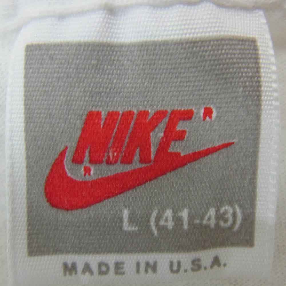 NIKE ナイキ ヴィンテージ 90s USA製 銀タグ Look Mom I Can Fly Spike Lee スパイクリー プリント Tシャツ ホワイト系 L【中古】