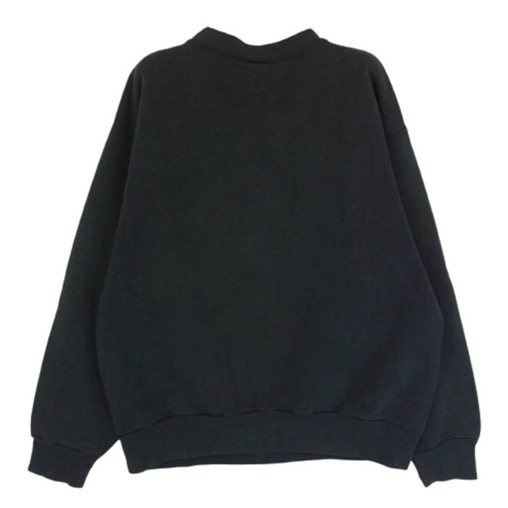 NIKE ナイキ ヴィンテージ 90s USA製 銀タグ AIR JORDAN プリント スウェット Flight ブラック系 M【中古】