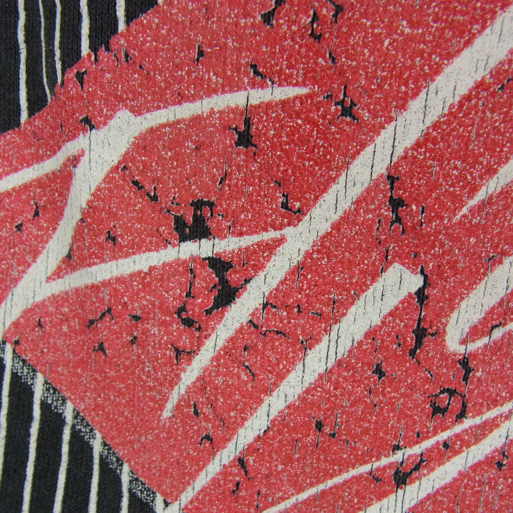 NIKE ナイキ ヴィンテージ 90s USA製 銀タグ AIR JORDAN プリント スウェット Flight ブラック系 M【中古】