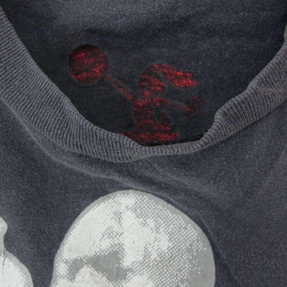 NIKE ナイキ ヴィンテージ 90s USA製 銀タグ HARE JORDAN and AIR JORDAN SPACE JAM ジョーダン バックスバニー プリント Tシャツ チャコール系 L【中古】