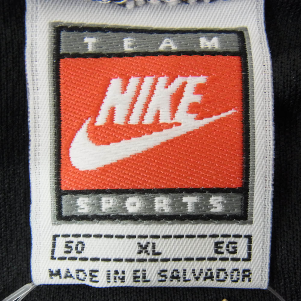 NIKE ナイキ 90s NBA CHICAGO BULLS MICHAEL JORDAN シカゴ ブルズ マイケル ジョーダン ゲーム シャツ ブラック系 XL【中古】