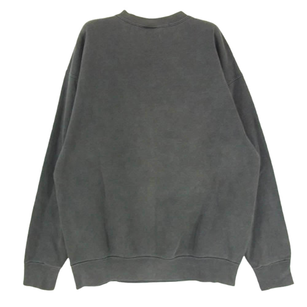 NIKE ナイキ ヴィンテージ 90s USA製 銀タグ AIR JORDAN プリント スウェット ダークグレー系 M【中古】