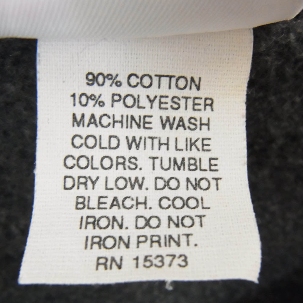 NIKE ナイキ ヴィンテージ 90s USA製 銀タグ AIR JORDAN プリント スウェット ダークグレー系 M【中古】