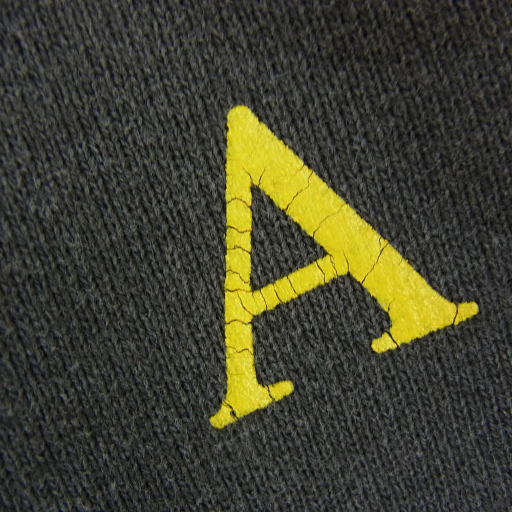 NIKE ナイキ ヴィンテージ 90s USA製 銀タグ AIR JORDAN プリント スウェット ダークグレー系 M【中古】