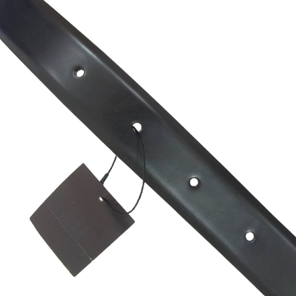 Dunhill ダンヒル Dシルバーバックル レザー ベルト ブラック系【中古】