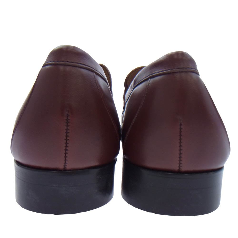 REGAL リーガル ホースビット レザー ローファー ブラウン系 25.5【中古】