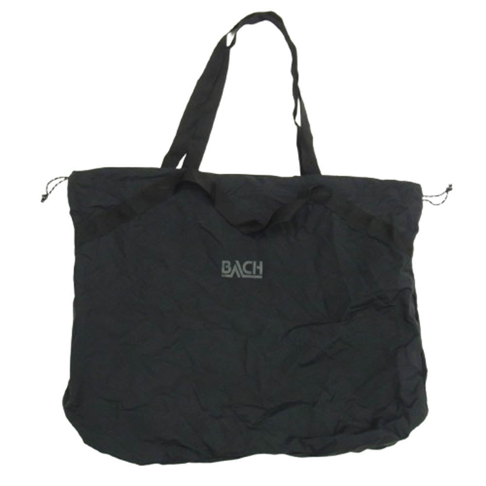 バッハ ナイロン トート バッグ ブラック系【美品】【中古】