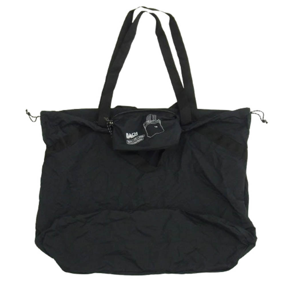 バッハ ナイロン トート バッグ ブラック系【美品】【中古】