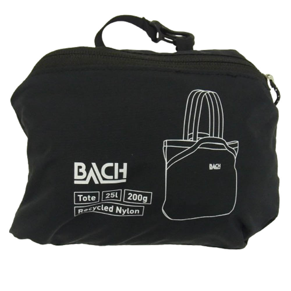 バッハ ナイロン トート バッグ ブラック系【美品】【中古】