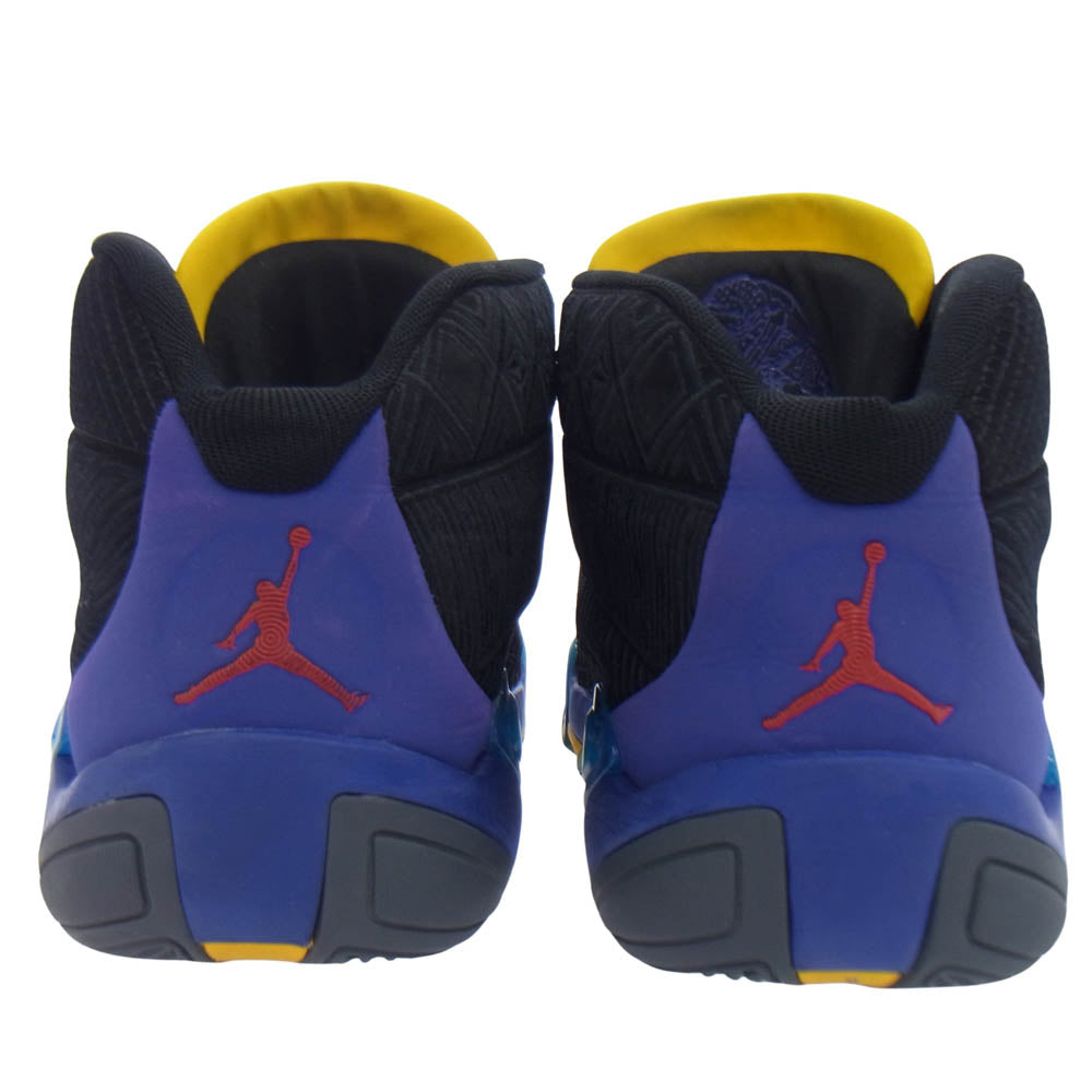 NIKE AIR JORDAN ナイキ ジョーダン DZ3355-001 Air Jordan 38 Aqua AJ38 エアジョーダン アクア スニーカー ブラック系 パープル系 ブルー系 26.5cm【中古】
