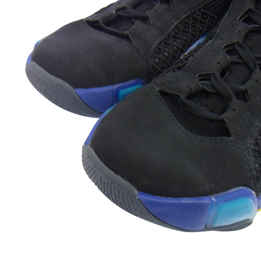 NIKE AIR JORDAN ナイキ ジョーダン DZ3355-001 Air Jordan 38 Aqua AJ38 エアジョーダン アクア スニーカー ブラック系 パープル系 ブルー系 26.5cm【中古】