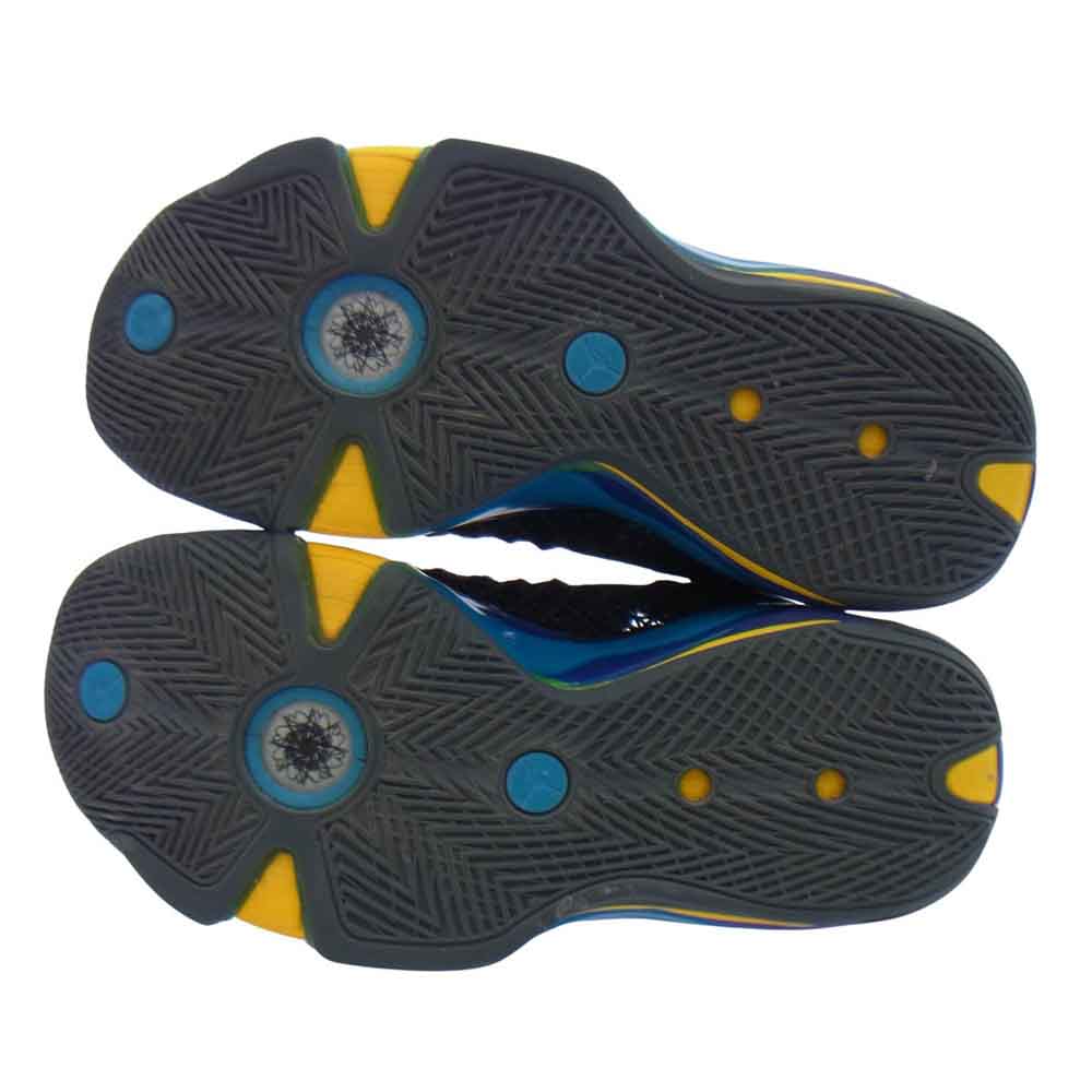 NIKE AIR JORDAN ナイキ ジョーダン DZ3355-001 Air Jordan 38 Aqua AJ38 エアジョーダン アクア スニーカー ブラック系 パープル系 ブルー系 26.5cm【中古】