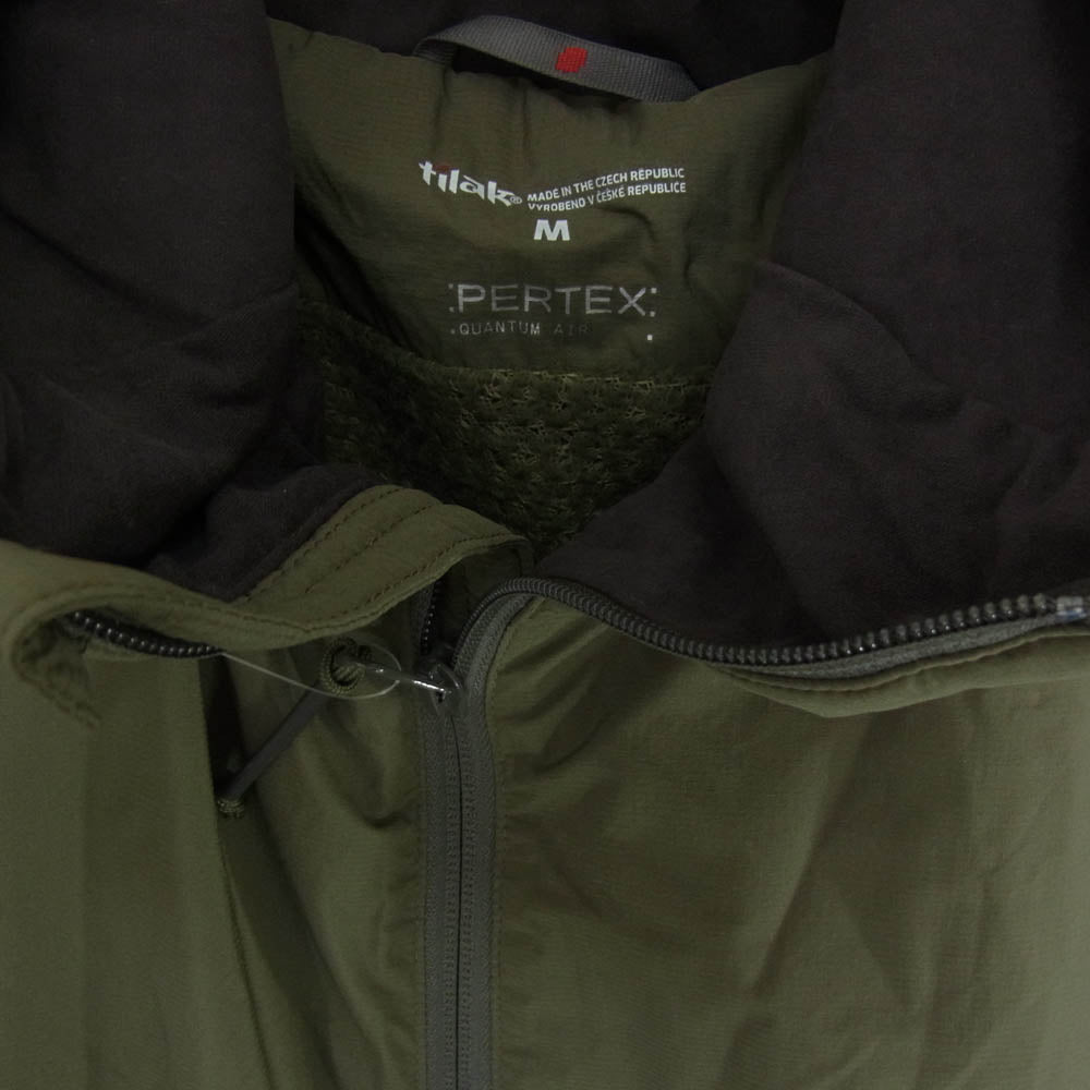 TILAK ティラック Nebba MiG Jacket ネバ ミグ フーディー パーカー ジャケット カーキ系 M【極上美品】【中古】