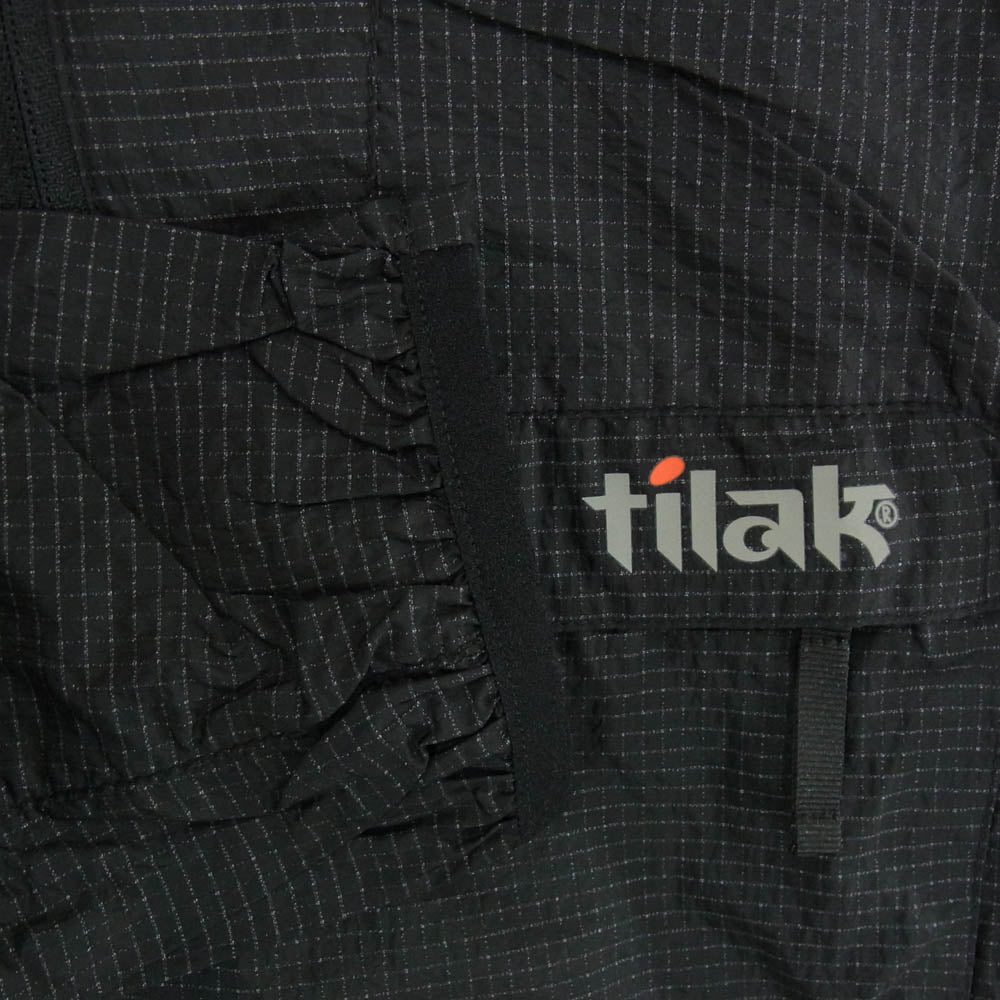 TILAK ティラック Orgil 25 bunda オルギル アノラック フーディー パーカー ジャケット ブラック系 S【極上美品】【中古】