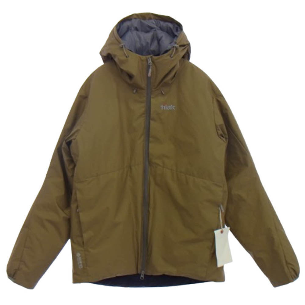 TILAK ティラック SVALBARD JACKET GORE-TEX ゴアテックス スバルバード 中綿 ジャケット カーキ系 S【極上美品】【中古】