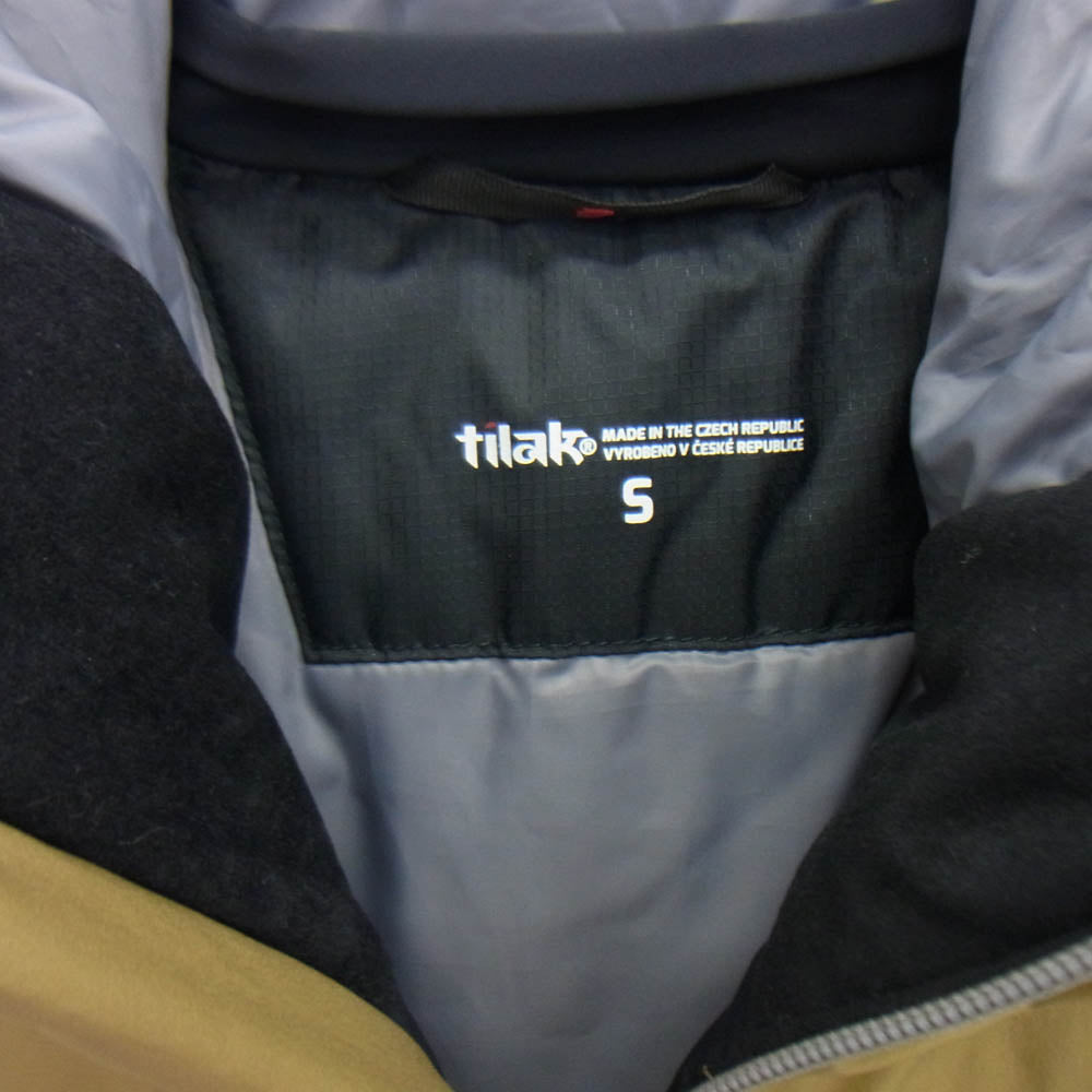 TILAK ティラック SVALBARD JACKET GORE-TEX ゴアテックス スバルバード 中綿 ジャケット カーキ系 S【極上美品】【中古】