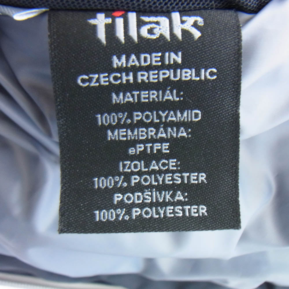TILAK ティラック SVALBARD JACKET GORE-TEX ゴアテックス スバルバード 中綿 ジャケット カーキ系 S【極上美品】【中古】