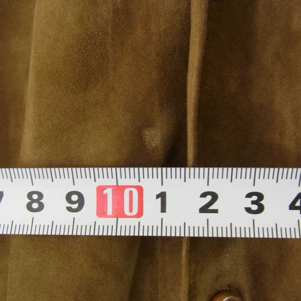 RALPH LAUREN ラルフローレン オールド プルオーバー スウェード 長袖シャツ ブラウン系 6【中古】