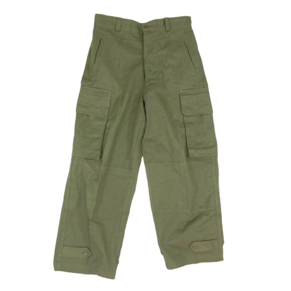 フレンチミリタリー M-47 COVETRA MERVILLE フランス軍 ミリタリー カーゴパンツ カーキ系 41【中古】