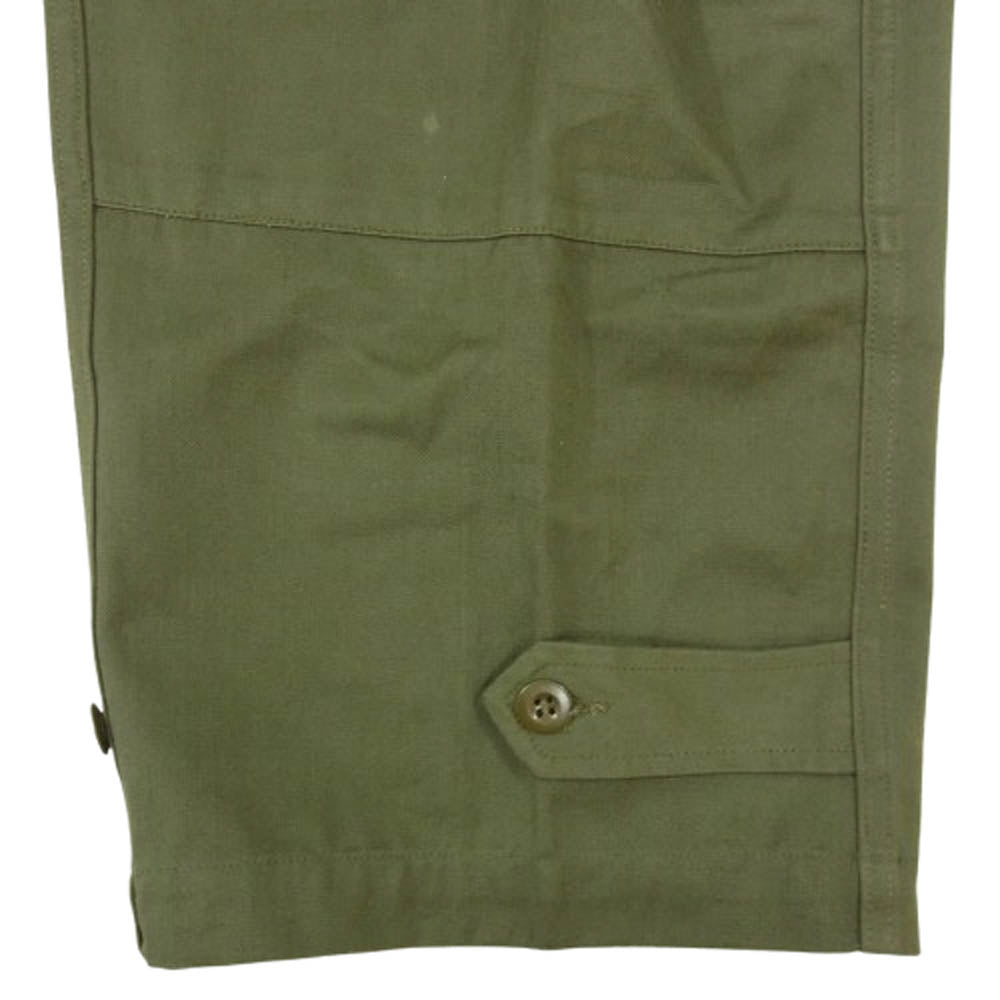 フレンチミリタリー M-47 COVETRA MERVILLE フランス軍 ミリタリー カーゴパンツ カーキ系 41【中古】