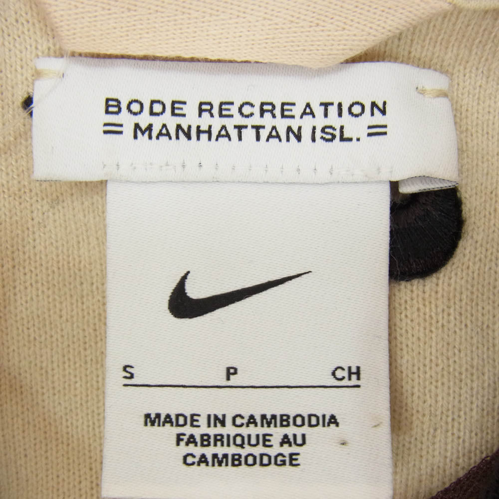 NIKE ナイキ 24SS FJ0217-235 Bode Men's Lacing Knit ボーディ メンズ レーシング ニット スウェット ブラック系 S【中古】