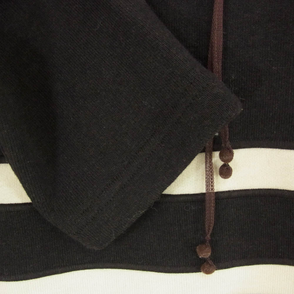 NIKE ナイキ 24SS FJ0217-235 Bode Men's Lacing Knit ボーディ メンズ レーシング ニット スウェット ブラック系 S【中古】