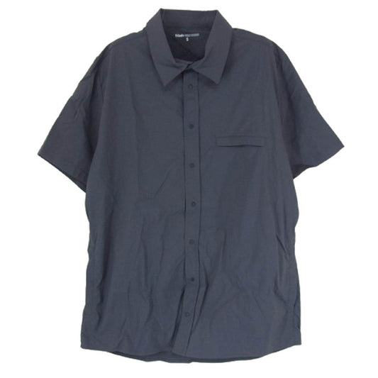 TILAK ティラック TLK105 POUTNIK Knight Shirts S/S ポートニック ストレッチシェル ナイト 半袖 シャツ ダークグレー系 S【中古】