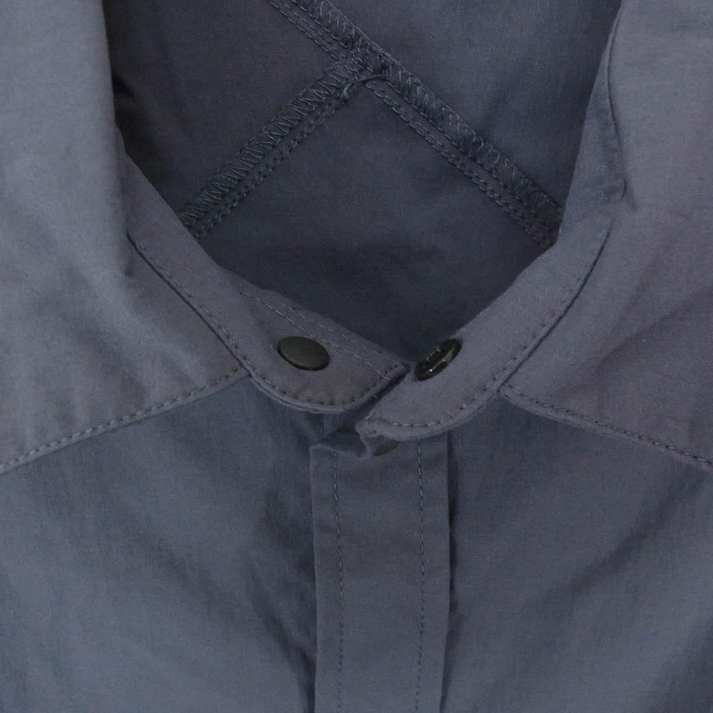 TILAK ティラック TLK105 POUTNIK Knight Shirts S/S ポートニック ストレッチシェル ナイト 半袖 シャツ ダークグレー系 S【中古】