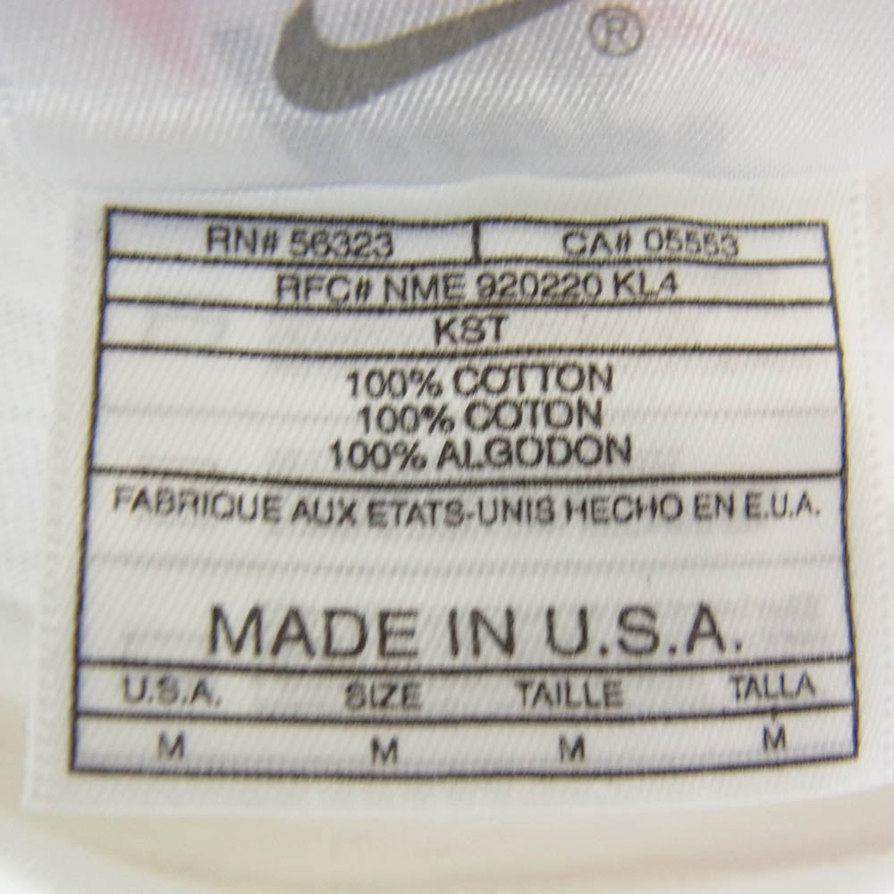 NIKE ナイキ 90s 00s USA製 白タグ MICHAEL JORDAN GOLF マイケルジョーダン ゴルフ Tシャツ ホワイト系 M【中古】