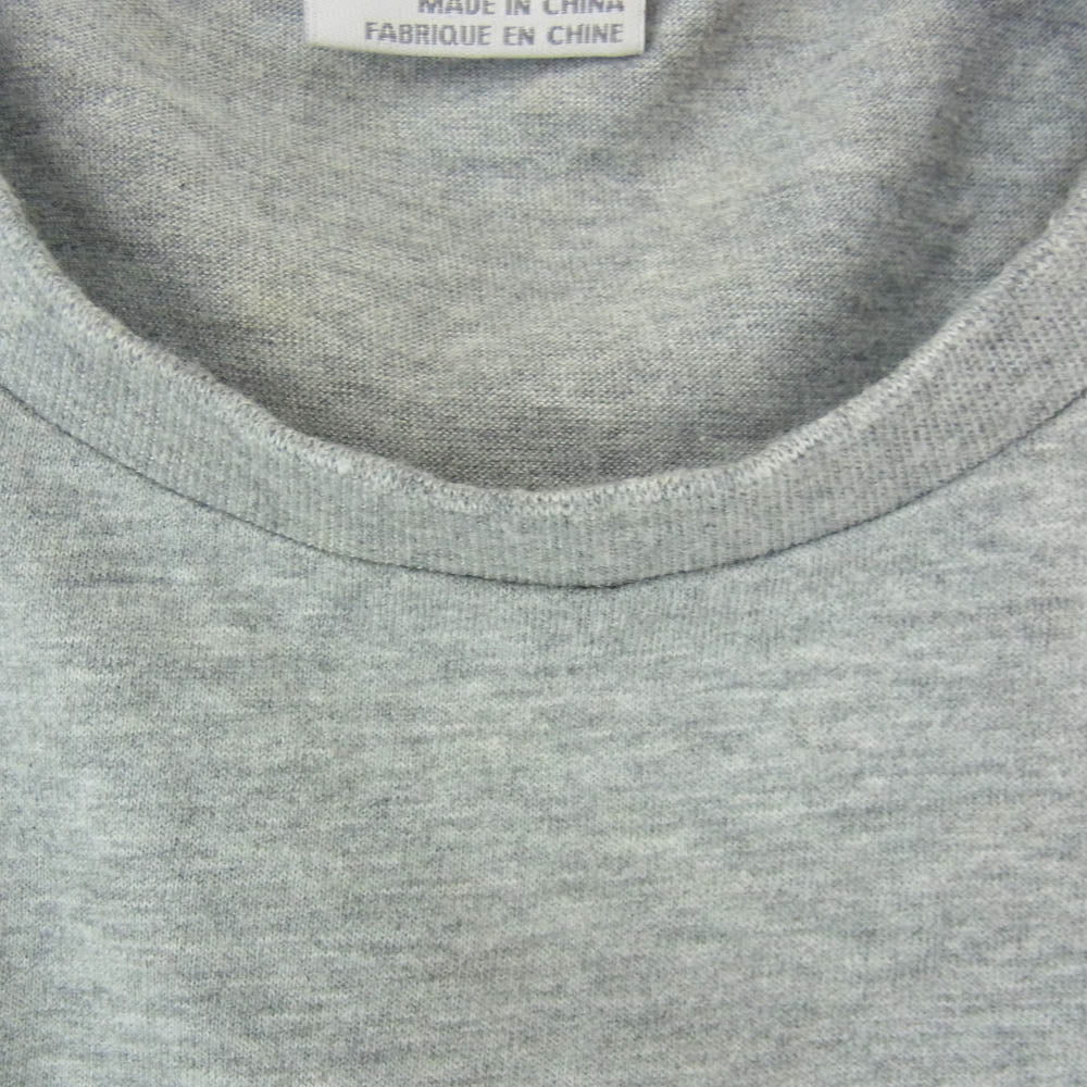 NIKE ナイキ ジャンプマンタグ 肩掛けジョーダン 復刻 プリント Tシャツ グレー系 L【中古】