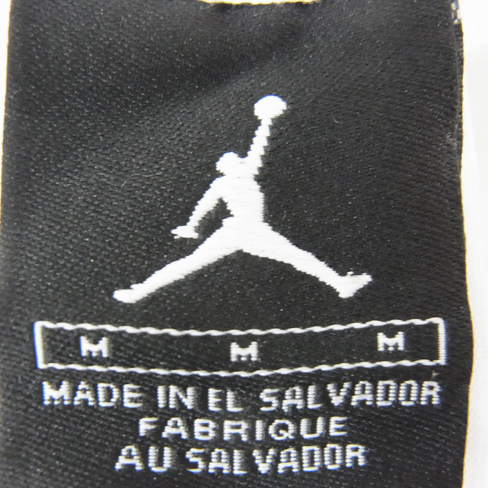 NIKE ナイキ ジャンプマンタグ 肩掛けジョーダン 復刻 プリント Tシャツ ホワイト系 M【中古】