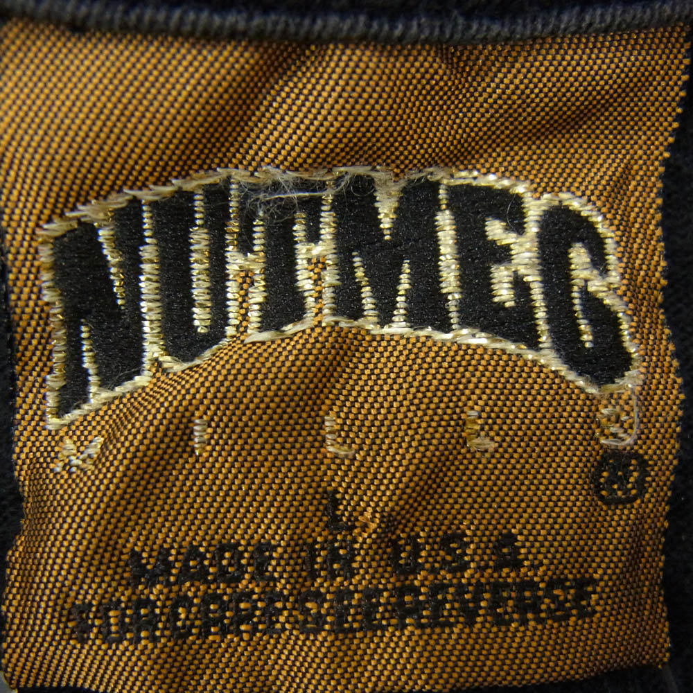 ヴィンテージ 90s USA製 NUTMEG DREAM TEAM 1992 バルセロナオリンピック ドリームチーム 刺繍 プリント Tシャツ ブラック系 L【中古】