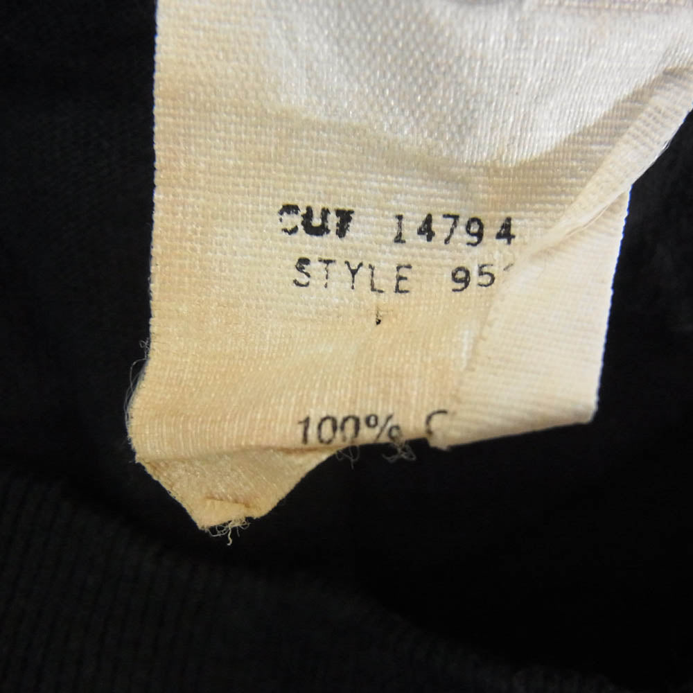 ヴィンテージ 90s USA製 NUTMEG CHICAGO BULLS Michael Jordan シカゴ ブルズ マイケル ジョーダン Tシャツ ブラック系 L【中古】