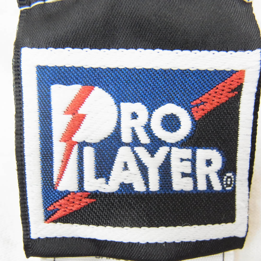 ヴィンテージ 90s USA製 pro player CHICAGO BULLS シカゴ ブルズ イラスト Tシャツ ホワイト系 M【中古】