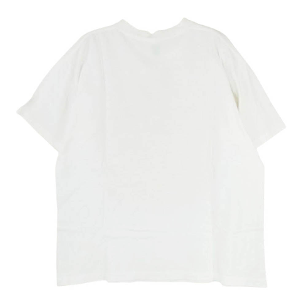 ヴィンテージ 90s USA製 pro player CHICAGO BULLS シカゴ ブルズ イラスト Tシャツ ホワイト系 L【中古】
