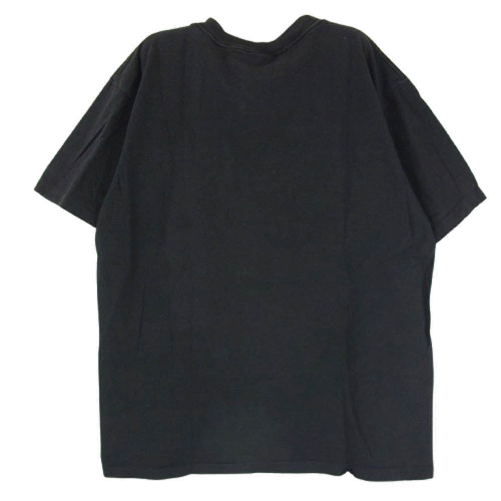 ヴィンテージ 90s USA製 SALEM SPORTS WEAR サレム スポーツウェア CHICAGO BULLS MICHAEL JORDAN シカゴ ブルズ マイケル ジョーダン プリント Tシャツ ブラック系 L【中古】