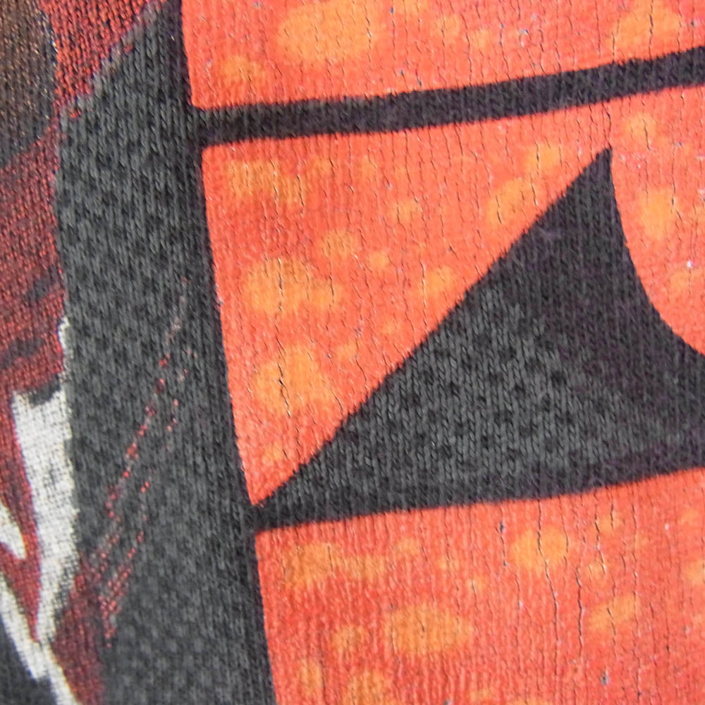 ヴィンテージ 90s USA製 SALEM SPORTS WEAR サレム スポーツウェア CHICAGO BULLS MICHAEL JORDAN シカゴ ブルズ マイケル ジョーダン プリント Tシャツ ブラック系 L【中古】