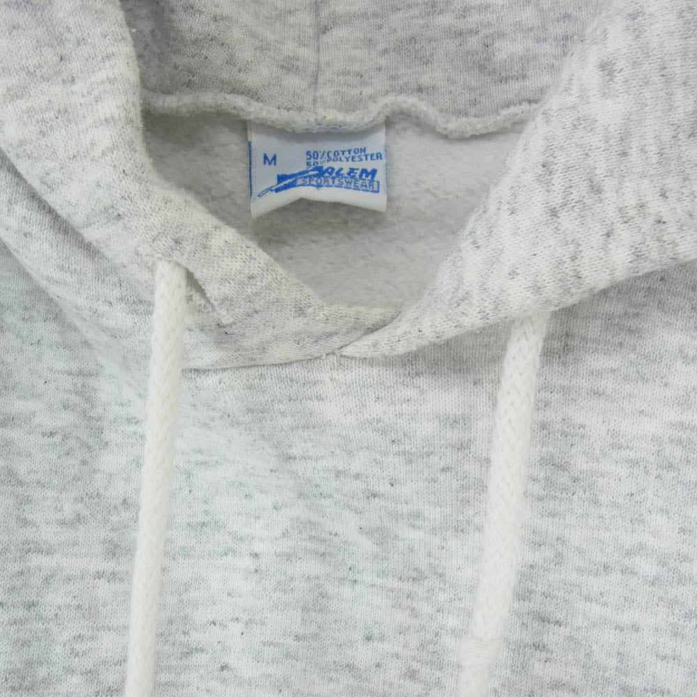 ヴィンテージ 90s USA製 SALEM SPORTS WEAR サレム スポーツウェア CHICAGO BULLS MICHAEL JORDAN シカゴ ブルズ マイケル ジョーダン プリント パーカー グレー系 M【中古】